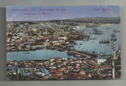 M.J.C. 68 / BİR İSTANBUL HARİKASI GALATA KÖPRÜSÜ VE PANORAMASI ESKİ KARTPOSTAL....