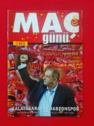 Galatasaray Maç Günü Dergisi - 16 Kasım 2002 - Trabzonspor - Fatih Terim