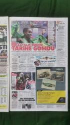 Hürriyet Gazete 13 Ağustos 2016 Wesley Sneijder,Ricardo Quaresma,Şevval Sam,Hakan Şükür,Fikri Işık,Necdet Özel,Recep Tayyip Erdoğan,Michael Phelps,Aykut Kocaman,Jan Olde Riekerink,Selçuk İnan,Penny Oleksiak,Simone Manuel,Almaz Ayana,Joachim Löw,Pep Guardiola,Jose Mourinho,Jürgen Kloop,Arsene Wenger,Antonio Conte,Claudio Raineri,Mauricio Pochettino,Harun Kolçak,Mustafa Alabora,Gülriz Sururi,Ahmet Saraçoğlu,Şahan Gökbakar,Ayşe Begüm Odabaşı,Demir Demirkan,Seda İnce,Sıla,Erdal Beşikçioğlu Fiat Reklamı,Vakko Reklamı