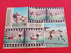 Galatasaray 0-0 Beşiktaş - 29 Eylül 1974 - Hayat Spor Maç Fotoromanı - Metin Oktay, Fatih Terim