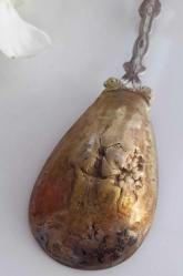 Antika büyük gümüş kaşık 800 ayar