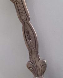 Antika büyük gümüş kaşık 800 ayar