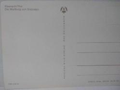 ŞEHİR KARTPOSTALI-ALMANYA/EİSENACH GÜNEYDOĞU'DAN WARTBURG GÖRÜNTÜSÜ,ARKASINA YAZILMAMIŞ,RENKLİ, 11 X 15 CM EBADINDA - 1950'LER, 1960'LAR, 1970'LER, 1980'LER