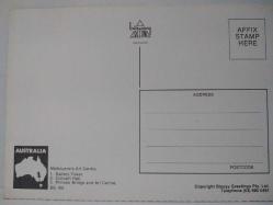 ŞEHİR KARTPOSTALI-AVUSTRALYA/MELBOURNE SANAT MERKEZİ GÖRÜNTÜSÜ,ARKASINA YAZILMAMIŞ,RENKLİ, 11 X 15 CM EBADINDA - 1950'LER, 1960'LAR, 1970'LER, 1980'LER