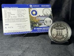 DARPHANE Ankara Üniversitesi Ziraat Fakültesi 90.Yıl  Gümüş Hatıra Para Çil