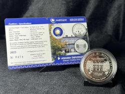 DARPHANE Ankara Üniversitesi Ziraat Fakültesi 90.Yıl  Gümüş Hatıra Para Çil