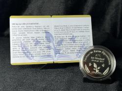 DARPHANE Ankara Üniversitesi Ziraat Fakültesi 90.Yıl  Gümüş Hatıra Para Çil