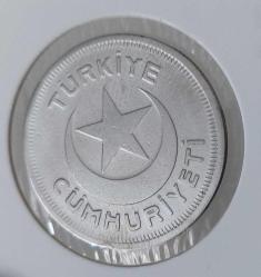 1935 10 KURUŞ MADENİ NİKEL ORİJİNAL ÇİL EN NADİRİ BB2RR1 ÇİLİ PEK ÇIKMAZ