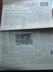 Yeni Ortam Gazetesi - 5 Mayıs 1974 - Kemal Bisalman - Mustafa Ekmekçi - İlhami Soysal - Uğur Mumcu - Oya Baydar - Boks Milli Takımı Romanya'ya Gitti - İstanbul Sağır Ve Dilsizler Çek Trençin İle Karşılaşıyor - Aşık Çoban Hüseyin Tutuklandı - 9. Uluslararası Tokyo Kısa Film Yarışması - İmran Öktem Ölümünün 5. Yılında Anıldı - Fahri Korutürk İlk Kez Bülent Ecevit'i Başbakanlıkta Ziyaret Etti - Sınırsız Af Kampanyası Başladı