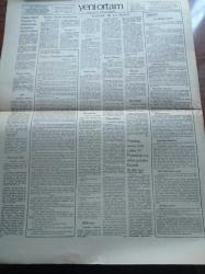 Yeni Ortam Gazetesi - 5 Mayıs 1974 - Kemal Bisalman - Mustafa Ekmekçi - İlhami Soysal - Uğur Mumcu - Oya Baydar - Boks Milli Takımı Romanya'ya Gitti - İstanbul Sağır Ve Dilsizler Çek Trençin İle Karşılaşıyor - Aşık Çoban Hüseyin Tutuklandı - 9. Uluslararası Tokyo Kısa Film Yarışması - İmran Öktem Ölümünün 5. Yılında Anıldı - Fahri Korutürk İlk Kez Bülent Ecevit'i Başbakanlıkta Ziyaret Etti - Sınırsız Af Kampanyası Başladı