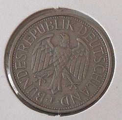 1981 ALMANYA 1 MARK ORİJİNAL MADENİ PARASI M2A3R4 NADİR