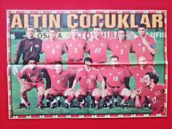 Türkiye Futbol Milli Takımı - 2002 - Gazete Posteri