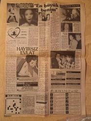 Şey Haftalık Magazin ve Siyasi Aktüalite Gazetesi önlü arkalı 2 sayfa Boksör Muhammed Ali eşi Patricia Harvell kızları Miya-Ursula Andress-Paul Mccartney-Meryi Streep-Robert de Niro-Uğur Akdora-Hakan Elyaman-Uğur Akdora-Funda Güngör-Sabahat Doğanyılmaz-Murat Onuk-Kenan İpekçi-Emel Haşal-Dr.Ertuğrul -Ayla Sayın-Murst Murathanoğlu-Deniz Erhan-Hülya Öztopaloğlu-Cem Pamiroğlu-İzi Atado-Milen Saltıel-Yeşim Sarısu-Muhittin Silahtaroğlu-Yasemin-Cefi Kamhi-Erol Tezmen-İvet-Rahmi Aytun-İzzet -Neval Cintav-Seçil Heper-Melih Caculi-Nadir-Sibel Yejlenci-Norman Tubb Fişler Hibi reklamı 36*56cm