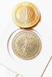 ((1949-1969)) Konrad Adenauer. 20. Yıldönümü -Federal Almanya 2 Deustche Mark..