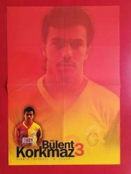Galatasaray Resmi Dergisi - Dev Poster - Bülent Korkmaz