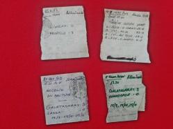 Maç Biletleri - 1980'li Yıllar - 4 Adet - Galatasaray, ...