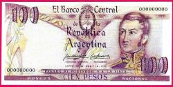 ARGENTINA SET 5 PCS 5 10 50 100 PESO FANTASY SAN MARTIN UNC (TK 9458) ÇİL GERÇEK PARA DEĞİLDİR.