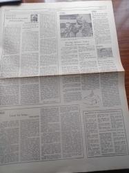 Yeni Ortam Gazetesi - 4 Ekim 1973 - Kemal Bisalman - İlhami Soysal - Tektaş Ağaoğlu - Mustafa Ekmekçi - Oya Baydar - Feyzi Yüksel - Hasan İzzettin Dinamo - Bir Demet Menekşe'nin Galasına Kartal Tibet Ve Kadir İnanır Katıldı - Türkiye Barolar Birliği Genel Başkanı Profesör Faruk Erem - Bülent Ecevit - Milli Selamet Partisi Genel Başkanı Süleyman Arif Emre - Türkiye İşçi Partisi