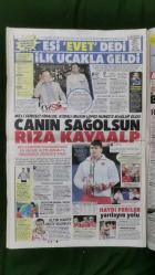 Hürriyet Gazete 16 Ağustos 2016 Rıza Kayaalp,Usain Bolt,Nurgül Yeşilçay,Dick Advocaat,Mevlüt Çavuşoğlu,Kemal Kılıçdaroğlu,Adele,Beyonce,Mijain Lopez Nunez,Cheik Tiote,Tolgay Arslan,Selçuk İnan,Wesley Sneijder,Yasin Öztekin,Bruma,Martin Linnes,Hakan Fidan,Hulusi Akar,Mustafa Elitaş,Numan Kurtulmuş,Aziz Kocaoğlu,Hidayet Türkoğlu,Voyage - Şok Market - ETS Tur - Skoda Reklamı,Türkiye Kadın Basketbol Takımı Pınar Süt Reklamı