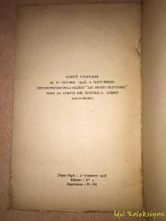 Legendes Traditionnelles Du Bourbonnais - O.L. Aubert - Editeur Saint Brieuc - (Bourbonnais'in Geleneksel Efsaneleri) Fransızca Kitap