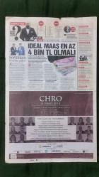 Hürriyet İ K Gazete 4 Eylül 2016 Akademisyen Aranıyor,250 Bin Dolara McDonald's,Seyfettin Sağlam,Ahmet Musul,Akın Akçalı,Murat Mücahit Yentür,İdeal Maaş En Az 4 Bin TL Olmalı,Senaryolu İşe Alım,Ayça Akkaya Gür