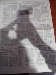 Yeni Ortam Gazetesi - 15 Mayıs 1974 - Kemal Bisalman - İlhami Soysal - Mustafa Ekmekçi - Oya Baydar - Uğur Mumcu - Doktor Osman Nuri Koçtürk - Şampiyon Kulüpler Finali Bayern Münih İle Atletico Madrid - Afet Ilgaz'ın Çeribaşı Abdullah'la İdamlık İsmail'i Yayınlandı - Aydın Çetinbostanoğlu - 141 142 . Maddeler Af Dışı Kaldı Hükümetin İstifası Bekleniyor - Uludere'de Halka Jandarma Baskısı Yapıldığı Açıklandı - Sol Yayınları Sahibi Muzaffer Erdost'un Cezası 37,5 Yıl Oldu