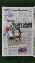 Hürriyet Gazete 9 Eylül 2016 Memlekete Saat Ayarı,Binbaşı Esra Özatay,Şükran Ovalı,Meral Akşener,Recep Tayyip Erdoğan,Süleyman Soylu,Binali Yıldırım,Org.Yaşar Güler,Rita Ora,Dani Mathers,Jan Olde Riekerink,Hello Kity - Fenerbahçe Anlaşması,Emmanuel Emenike,Aziz Yıldırım,Yaz Yıldırım,Tolga Ciğerci,Ersun Yanal,Caner Erkin,Gökhan Gönül,Emre Mor,Serena Williams,Hakan Fidan,Selçuk Bayraktar,Tuvana Türkay,Ata Demirer,Nazan Öncel,Ece Erken,Burcu Esmersoy,Özcan Deniz,Nurgül Yeşilçay,Derya Şensoy,Mahsun Kırmızıgül,Hadise,Gipsy Casual,Koray Avcı,Gökhan Türkmen,Bülent Ersoy,Pantane Altın Kelebek Neslihan Atagül,Kipa Market Reklamı