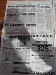 İstanbul Bayram Gazetesi - 25 Haziran 1991 - Son on yılın en başarılı takımı Beşiktaş haberi-Veselinoviç Fenerbahçe 103 Gol Atamaz - 11. Akdeniz Oyunları - Mustafa Denizli - Coşkun Sabah- İzzet Altınmeşe - Yüksel Uzel - Ayşegül Aldinç - Başbakan Mesut Yılmaz Yıldırım Akbulut İle Kucaklaştı - Erken Seçim Havası - Ankara'da İl Kuyruğu - Kıbrıs Gerilimi - Devlet Bakanı Ve Hükümet Sözcüsü İmren Aykut - Nazlı Ilıcak - Melih Cevdet Anday - Nail Güreli