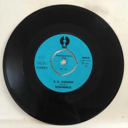 Résonance  - O.K. Chicago / Yellow Train / 1974 Türkiye baskı 45'lik