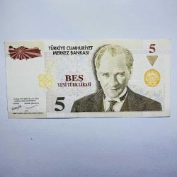 5 YTL ( A 74946649 ) ÇİL