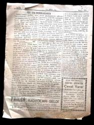 Rize Gazetesi - 12 Birincikanun 1936 / Haliyle
