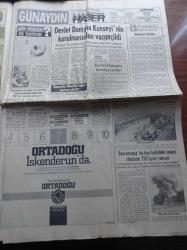 Günaydın Gazetesi 5 Eylül 1982- Kaçaklar Galatasaray'la Pazarlık Yapıyor - Beşiktaş'ta Koltuk Kavgası - Süleyman Seba - Mustafa Topaloğlu - Ermeni Teröristlerce Öldürülen Askeri Ataşemiz Albay Atilla Altıkat - Farah Pehlevi De Yunanlı Bir Armatöre Gitti - Bugün Sokağa Çıkmanın Cezası 6 Ay Hapis