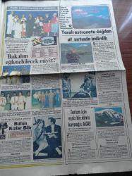 Günaydın Gazetesi 5 Eylül 1982- Kaçaklar Galatasaray'la Pazarlık Yapıyor - Beşiktaş'ta Koltuk Kavgası - Süleyman Seba - Mustafa Topaloğlu - Ermeni Teröristlerce Öldürülen Askeri Ataşemiz Albay Atilla Altıkat - Farah Pehlevi De Yunanlı Bir Armatöre Gitti - Bugün Sokağa Çıkmanın Cezası 6 Ay Hapis