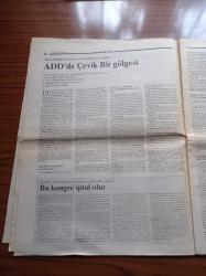Aydınlık Gazetesi - 18 Haziran 2000 - Kurucusu Şefik Hüsnü - Doğu Perinçek - Atatürkçü Düşünce Derneği'nde Çevik Bir Gölgesi - Haftanın Konuğu Doçent Doktor Cihat Aşkın - İşçi Partisi'nin Mücadelesi Sonuç Verdi Bener Cordan Ekibinden 37 Bürokrat Ağır Ceza'da - Mehmet Ali Ağca'nın Bilinen Sırları - Emekli Amiral Vedi'i Bilget 15 16 Haziran'ı Anlattı - Ankara'dan Bağdat'a Kuzey Irak'ta Daha Aktif Olun