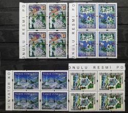 DBL.1041 2015 MİNYATÜRLER KONULU RESMİ POSTA PULLARI MNH 4'LÜ