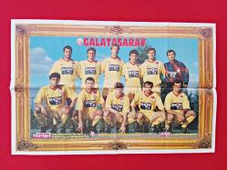 Hürriyet Poster: Galatasaray Futbol Takımı, 1993/1994 Kadrosu
