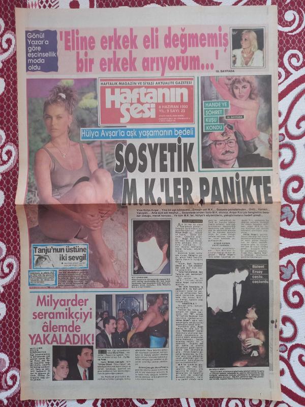 Haftanın Sesi Haftalık Magazin ve Siyasi Aktüalite Gazetesi  