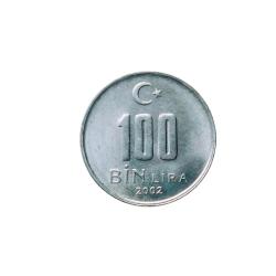 2002 Yılı 100 Bin Lira