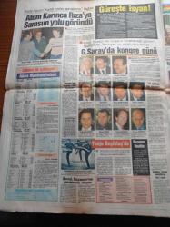 Sabah Gazetesi - 15 Mart 1986 - Cumhurbaşkanı Kenan Evren - Fındık Kralı Lokman Kondakçı Hülya Avşar'a Aşık Oldu - İbrahim Tatlıses - Milli Çapkın Süha Özgermi - Rıza Çalımbay - Galatasaray'da Kongre Günü - Alp Yalman - Faruk Süren - Ergün Gürsoy - Ünlü Sanayici Sakıp Sabancı Sansür Yasasını Eleştirdi - Peygamberin Torunlarının Kanlı Savaşları - Devalüasyon