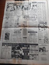 Sabah Gazetesi - 28 Mart 1986 - Semra Özal Türk Kalp Vakfı Üyesi Oldu - Simoviç Derwall Büyük Hoca Ama İviç Olsa Daha İyiydi - Boksör Eyüp Can Altın Madalya Kazandı - Simtel Milli Takım'a 9 Tekvandocu Verdi - Türkiye Vücut Geliştirme Şampiyonluğunu Tülay Bappert Kazandı - Kocasının Sevdiği Kadın Erkek Çıktı - Turgut Özal'ın 600 Milyonluk Arabasına Küfreden Genç Hapse atıldı