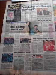 Sabah Gazetesi - 28 Mart 1986 - Semra Özal Türk Kalp Vakfı Üyesi Oldu - Simoviç Derwall Büyük Hoca Ama İviç Olsa Daha İyiydi - Boksör Eyüp Can Altın Madalya Kazandı - Simtel Milli Takım'a 9 Tekvandocu Verdi - Türkiye Vücut Geliştirme Şampiyonluğunu Tülay Bappert Kazandı - Kocasının Sevdiği Kadın Erkek Çıktı - Turgut Özal'ın 600 Milyonluk Arabasına Küfreden Genç Hapse atıldı
