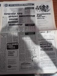 Milliyet Gazetesi - 14 Temmuz 1974 - Burhan Felek - Bülent Ecevit Gerekirse Meclisi Toplantıya Çağırabiliriz - Süleyman Demirel Anayasa Mahkemesi Anayasa'yı İhlal Etti- Yunanlılar Ege Haritası Dağıtılmasını Önlemek İstedi - TİP Genel Başkanı Behice Boran - Osman Saffet Arolat Tahliye Edildi - Türkiye Kupa Hazırlıklarına Geç Kalmadan Başlamalıdır - Batı Almanyalı Yıldız Paul Breitner - Güreşçilerimiz Emirgan Sahasında Futbol Oynadı - Lale Yurdakul