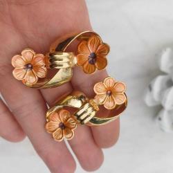 Klipsli Vintage Mine Küpe