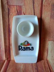VINTAGE RAMA YUMURTALIK, YUMURTA TUTUCU KOLEKSİYONLUK NADİR..