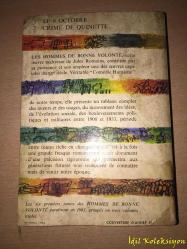 Les Hommes De Bonne Volonte : 1 Le 6 Octobre - 2 Crime de Quinette - Jules Romains - Ernest Flammarion Editeur - J'ai Lu - Fransızca Kitap (İyi Niyetli Adamlar: 1- Ekim 6 - 2 - Quinette Suçu) Hafif Yıpranmış