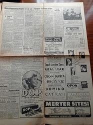 Hürriyet Gazetesi - 16 Ekim 1960 - Yassıada Köpek Davası - Celal Bayar'ın Kızı Nilüfer Gürsoy Babanız Adnan Menderes İle Dargın Mıydı Sorusuna Cevap Verdi - Celal Bayar İle Nedim Ökmen İçin Tatbiki İstenen Madde T.C.K 209 - Yüksek Adalet Divanı Başkanı Salim Başol - Altay Ömer Egesel - Fenerbahçe İzmir'de Karşıyaka'yı 7 1 Yendi - Mahallî Lig - Basketbolda Galatasaray Darüşşafaka'yı Yendi