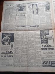 Hürriyet Gazetesi - 12 Ekim 1960 - Yassıada Fotoğrafları - Hasan Polatkan'a Ait Yolsuzluklar Açıklandı - Devlet Bakanı Celal Yardımcı - Tarihi Duruşmanın Bütün Hazırlıkları Tamamlandı - Adnan Menderes - Mudanya Mütarekesinin 38. Yıldönümü - Fatin Rüştü Zorlu - Spor Toto