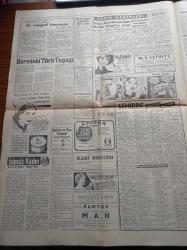 Hürriyet Gazetesi - 13 Haziran 1960 - Cemal Gürsel Kupası - 19 Mayıs Stadındaki İlk Gece Maçını Gençlerbirliği Bugün America İle Yapıyor - Fenerbahçe Beşiktaş'ı Yendi - Geçici Anayasa Dün İlan Edildi - Harbiye Marşı Nasıl Yazıldı - Hasan Polatkan'ın Hatırı İçin İstimlak - Türkiye Milli Birlik Komitesi Azaları - Cemal Gürsel - Alparslan Türkeş - Cemal Madanoğlu - Kore Birliği Bugün 15 de Hareket Ediyor - Sabık'ların Malları Müsadere Edilecek