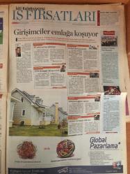 Milliyet Kariyerim Gazetesi , 100'de 100 Yönetici , Girişimciler Emlağa Koşuyor , Ey Patronlar! Sizde Atlatik'i Geçebilirsiniz , Favori 'Altın Akademisi' Kuruyor , Kurumlar Sezgiyle Yönetilemeyecek , Robert S. Kaplan , İş Dünyasının Jonglörleri: Çift Şapkalı Yöneticiler