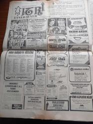 Hürriyet Gazetesi - 16 Aralık 1982 - Arif Sağ - Hülya Koçyiğit - Müjde Ar - Perran Kutman - Müjdat Gezen - Fenerbahçe Stankoviç'in Gözüne Vurdu -  Ünlü Jokey Mümin Çılgın - Kenan Evren Bugün Şanghay'a Geçecek - Çetin Emeç Pekin'den Yazıyor - Eski Bulgar Ajanı Alman Tv'sine Konuştu Papa Suikastını Moskova Planladı - Bulgar Ajanı Antonov - Başbakan Bülent Ulusu